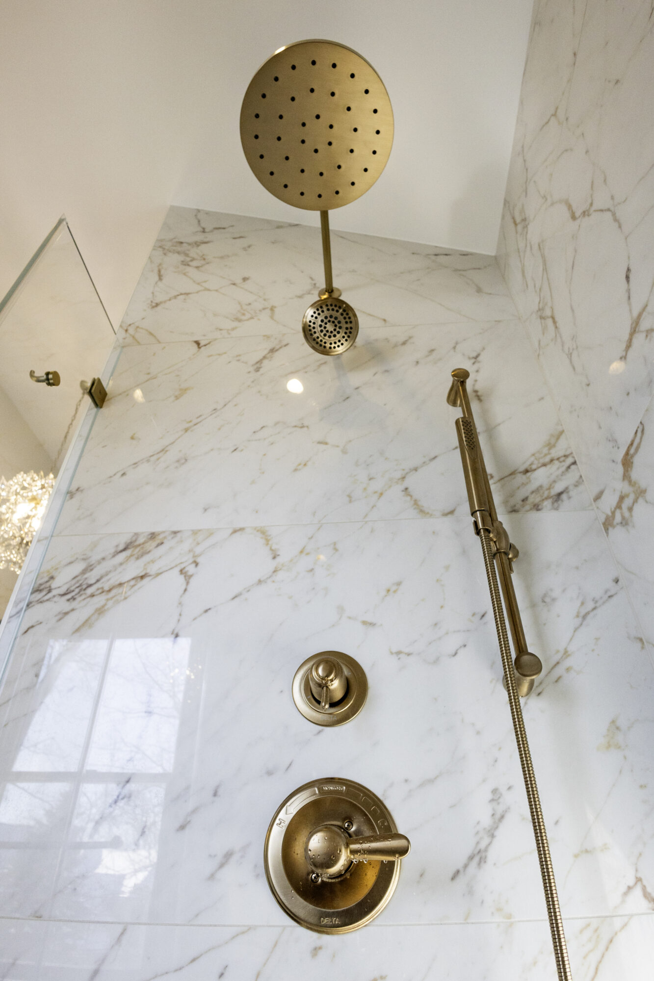 Curbless Walk-In Shower Bathroom Remodel
