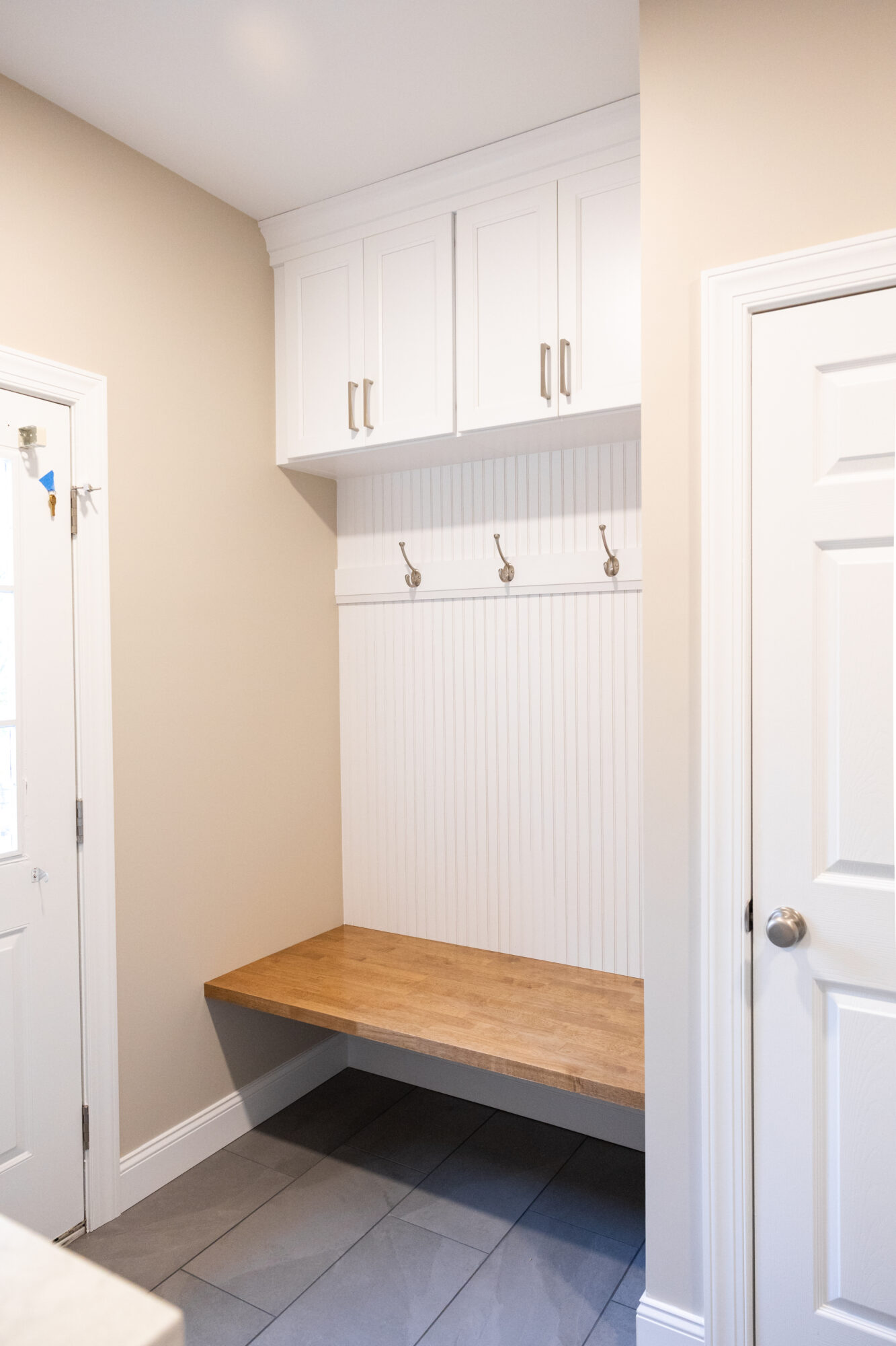 Custom Mudroom Family Lockers Renovation