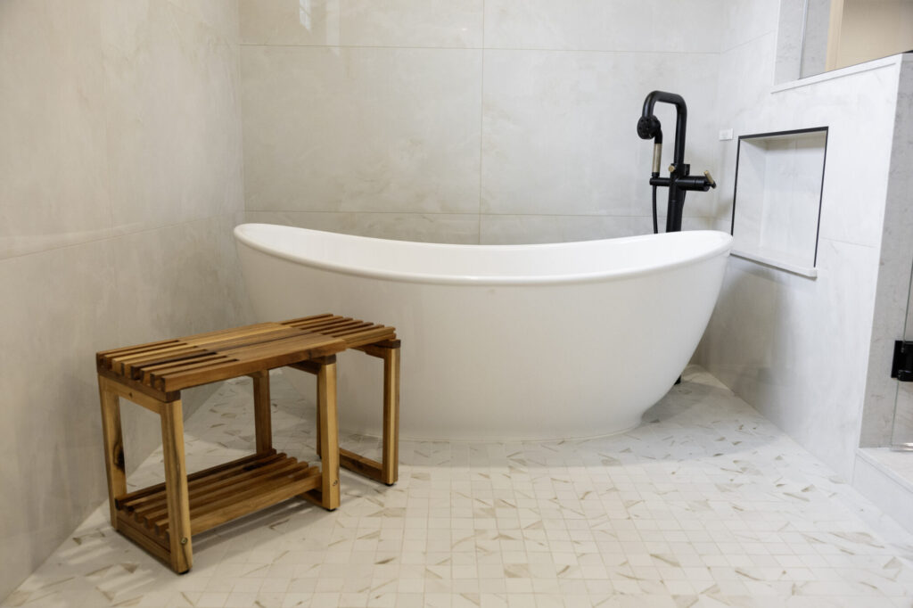 second floor renovation master bathroom chester county pa