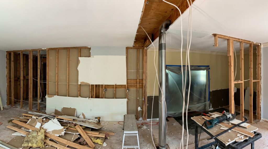 removing a load bearing wall