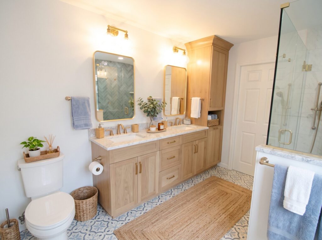 bathroom remodel in bucks county