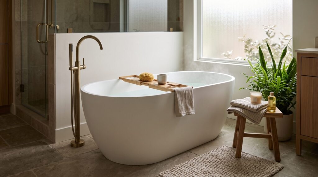 bathroom tub ideas soaking tubs